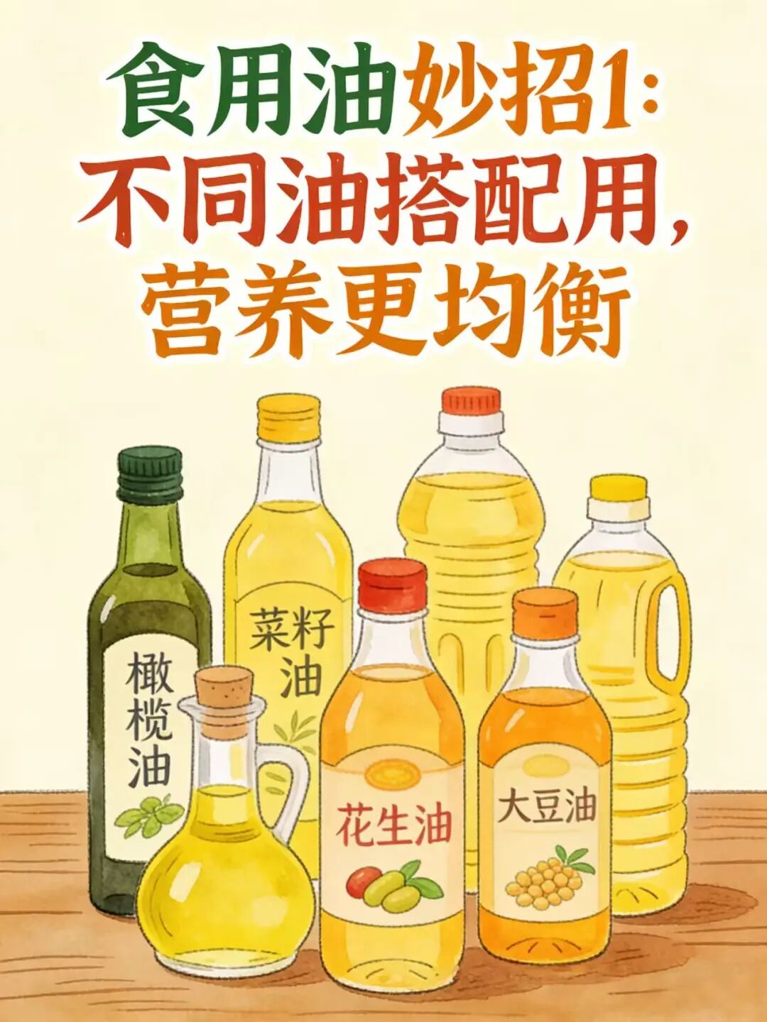 油豆奶的健康学问丨食用油到底分几类?3大核心品类+实用小妙招,选油用油不踩坑