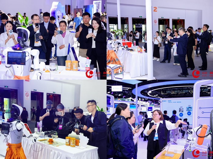 北京科博会｜可靠动力支撑，机器人展示“干活能力”