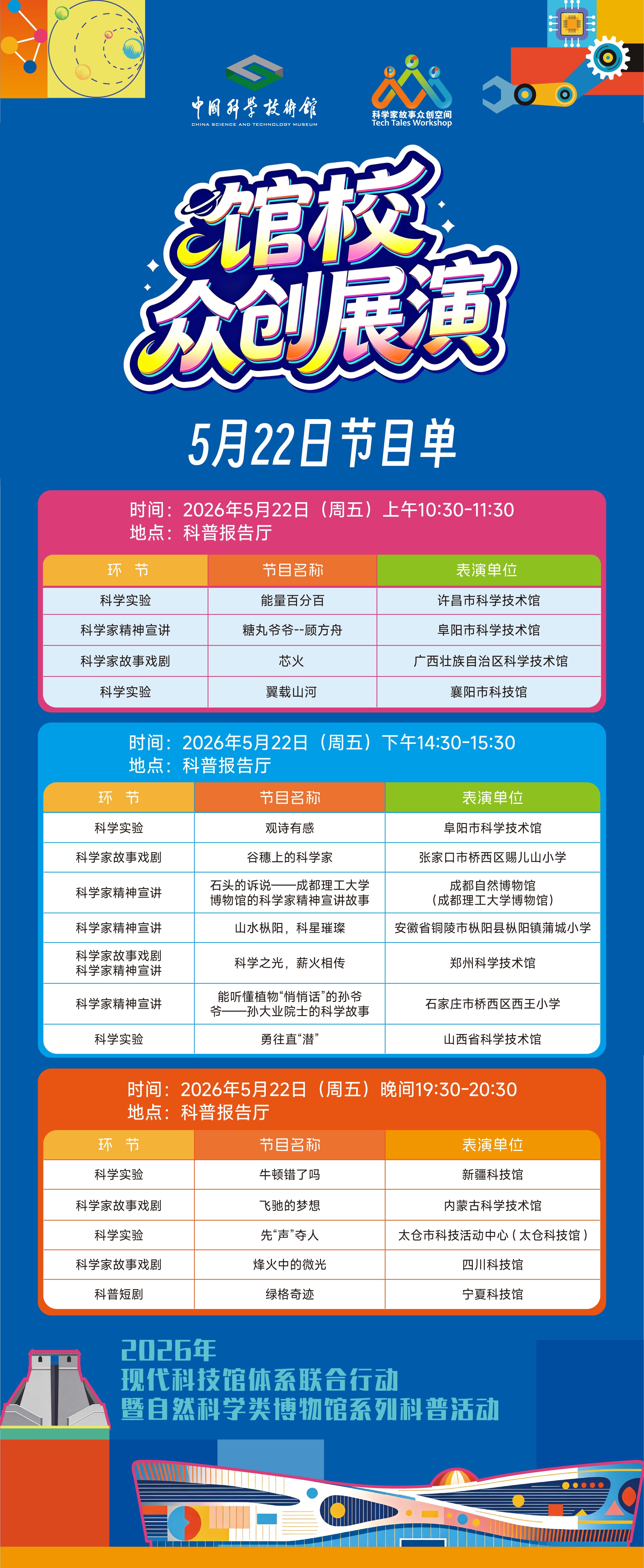三天三夜,5月最“燃”现场,全国科学家故事馆校众创展演将在河南科技馆火热开演 三天三夜,5月最“燃”现场,全国科学家故事馆校众创展演将在河南科技馆火热开演