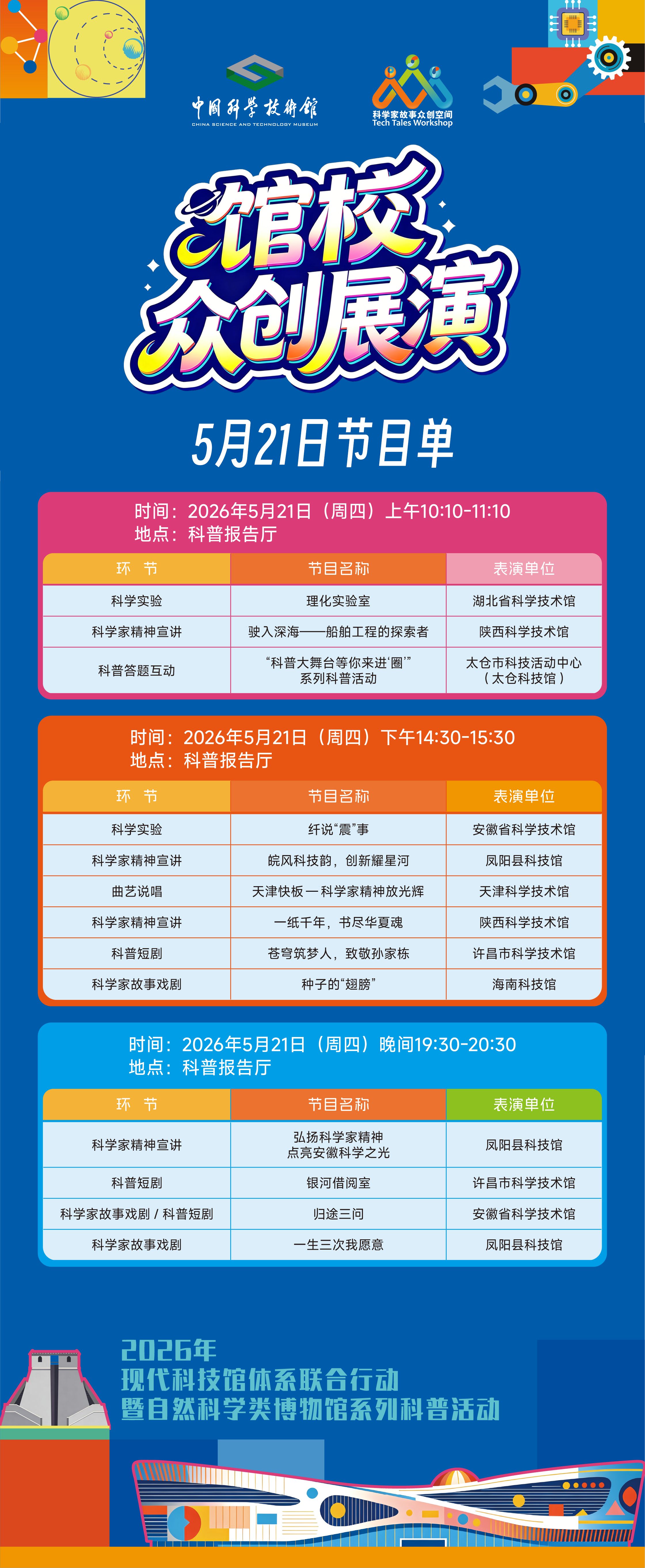 三天三夜,5月最“燃”现场,全国科学家故事馆校众创展演将在河南科技馆火热开演 三天三夜,5月最“燃”现场,全国科学家故事馆校众创展演将在河南科技馆火热开演
