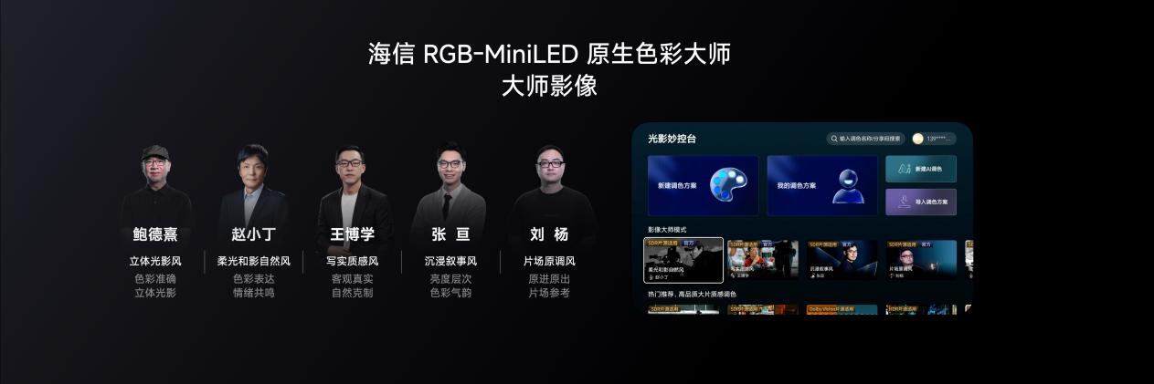 海信推出新一代RGB-Mini LED“双7”旗舰