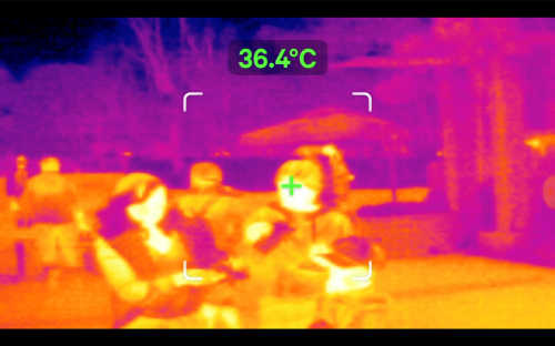 Rokid智能测温眼镜：保安看一眼便知你体温