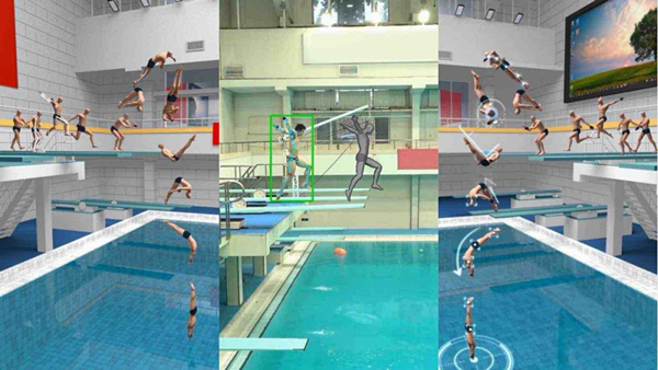 中国跳水队背后的“3D+AI”跳水辅助训练系统亮相