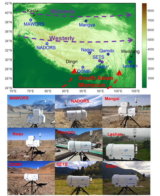 我国科学家首获青藏高原上空对流层大气廓线连续观测数据