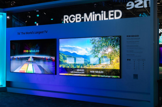 海信首秀！全球显示进入RGB-Mini LED时刻