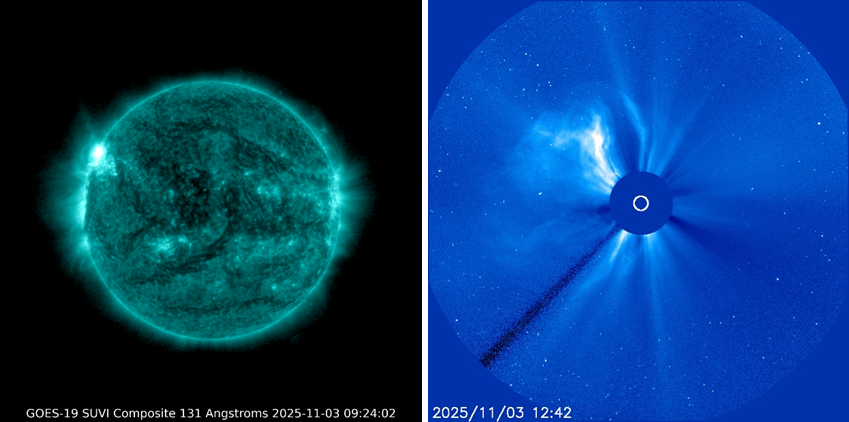 空间环境预报中心：11月6日发生大地磁暴，橙色警报级别