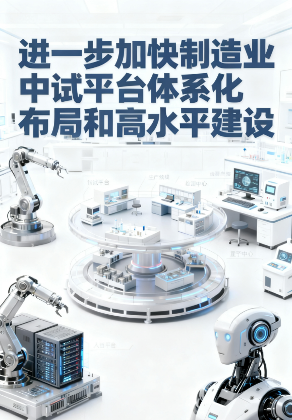 聚焦新型工业化！工信部部署制造业中试平台“做强、激活、补齐”三大任务