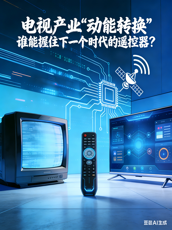 科技随笔｜电视产业“动能转换”：谁能握住下一个时代的遥控器？