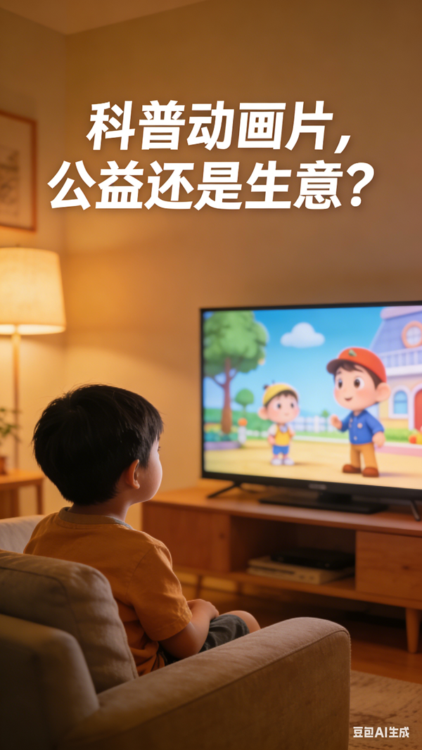科技随笔|科普动画片,公益还是生意? 科技随笔|科普动画片,公益还是生意?