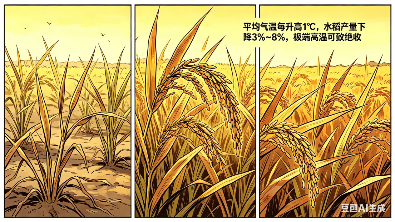 酷暑“烤”验水稻？这些基因让水稻“不怕热”