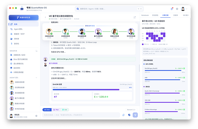 首个面向量子计算的多智能体操作系统发布 首个面向量子计算的多智能体操作系统发布
