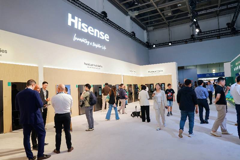 海信冰箱真空磁场保鲜技术首秀IFA展